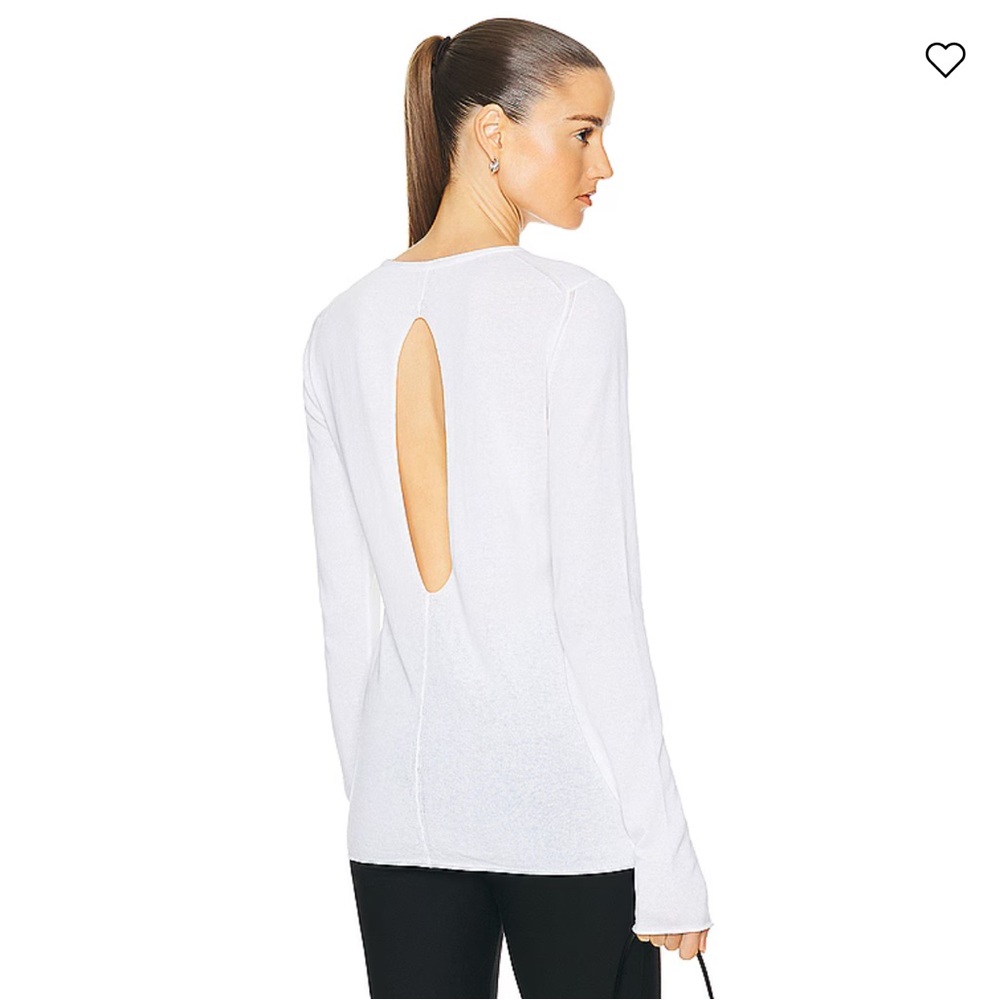 Proenza Schouler White Long Sleeve Tee